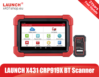 2024 LAUNCH X431 CRP919X BT CRP919XBT  Full System Scanner With  DBSCar VII VCI Supprport CAN FD DOIP, FCA AutoAuth ECU Coding 31+ Reset Service