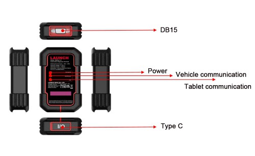 LAUNCH X431 CRP919E BT CRP919EBT All System Code Reader With DBScar VII Support CAN FD & DOIP, Active Test, ECU Coding,FCA AutoAuth 31 Resets Services
