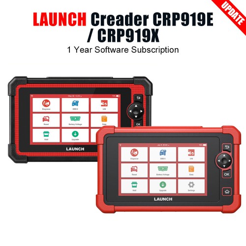 One Year Update Service for Launch Creader CRP919E, CRP919X, CRP919E BT, CRP919X BT