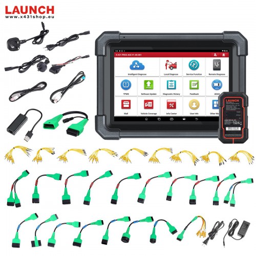 2024 LAUNCH X431 PRO3 ACE CAN FD Bidirectional Car Scanner With LAUNCH X431 EV Diagnostic Upgrade Kit + Activation Card Support Electric Vehicles