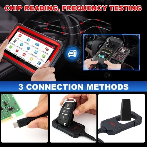 Launch X431 Key Programmer Remote Maker with 1 Super Chip and 4 Remote Key Work with IMMO Plus/ IMMO Elite/PRO3 APEX/ACE/PAD V/ PAD VII
