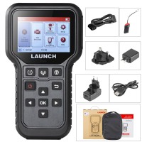 2024 LAUNCH CRT5011E TPMS Relearn Tool TPMS Sensor (315+433MHz) Support Read/Activate/Programming/Relearn/Reset/Key Fob Test