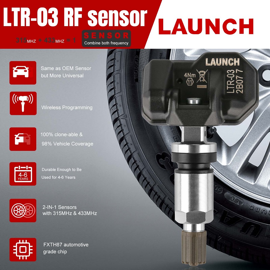 how to use Launch LTR-01 RF Sensor 