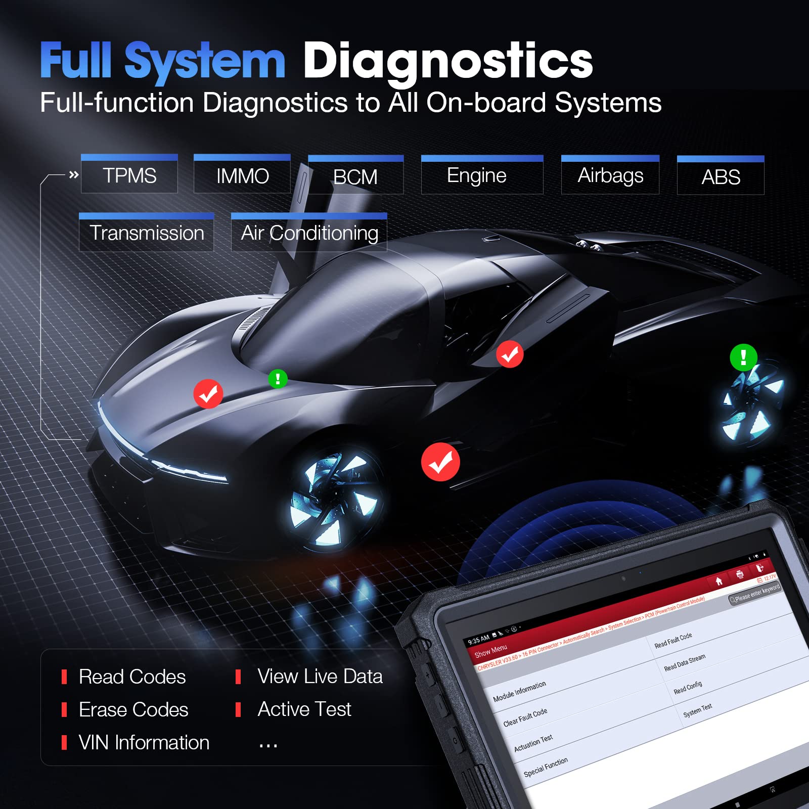 launch x431 pro5 full system diagnostic