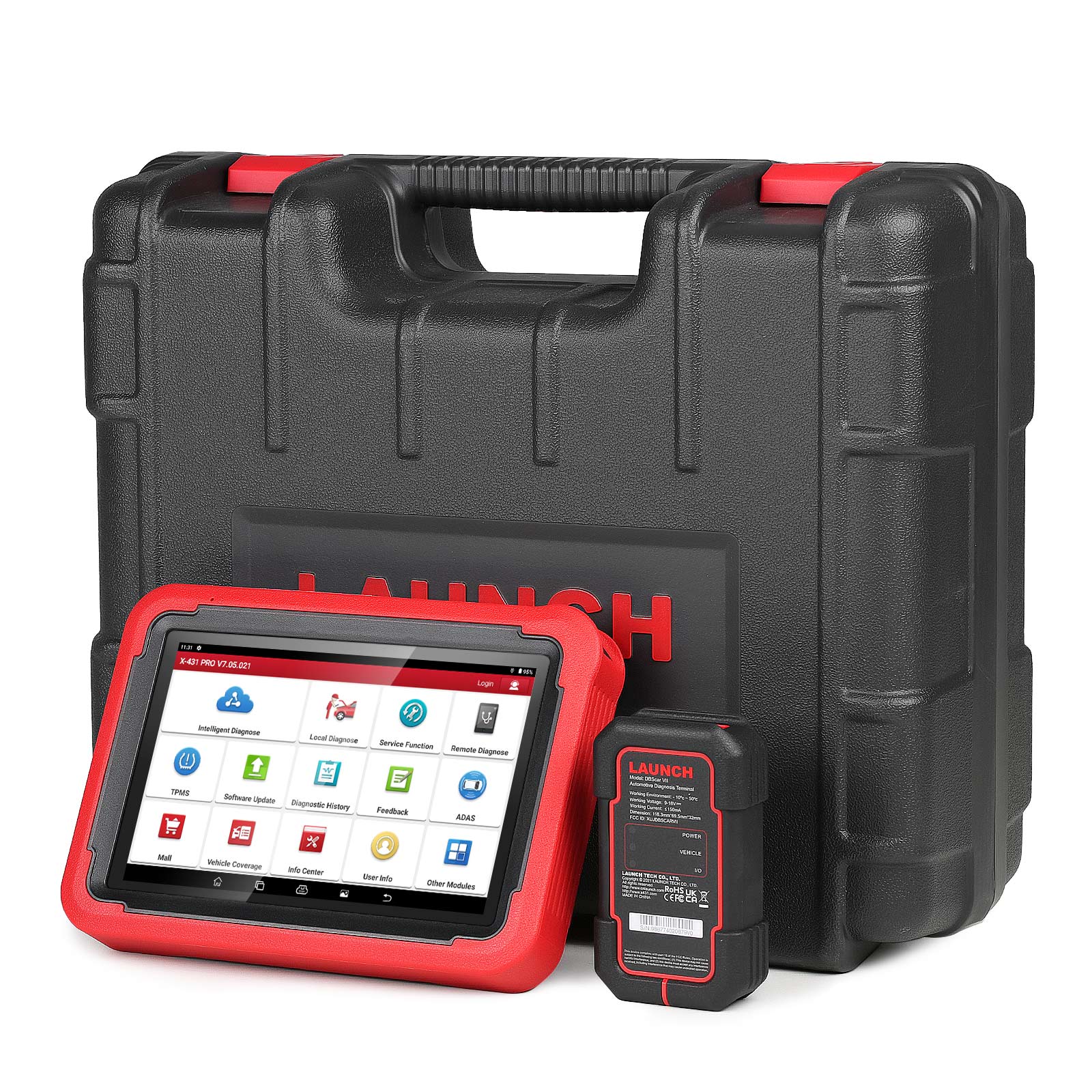 Launch X431 PROS V5.0 Car Scanner Diagnostic tool With DBScar VII connector  37 special functions