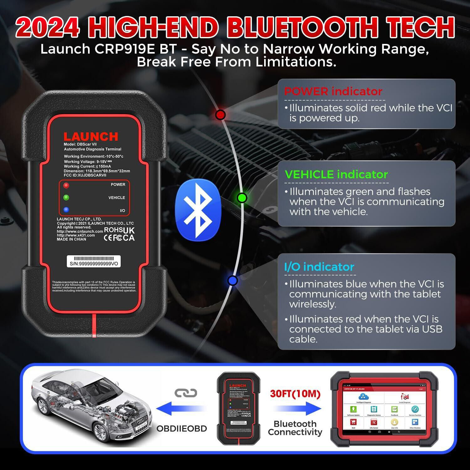 Bluetooth CRP919E BT 