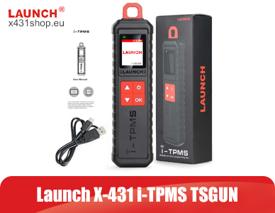 Launch i-TPMS TSGUN Handheld TPMS Service Tool Can be Binded with X431 Scanner or Work Standalone On i-TPMS APP Supports All 315/433MHz Sensors
