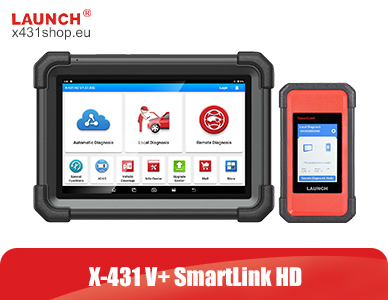 2024 Launch X-431 V+ SmartLink HD 10.1-inch Smart Car Diagnostic Device Based On Android 10 Come with SmartLink C 2.0 Diagnostic Connector