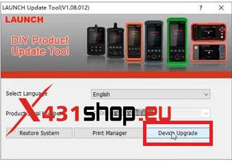 LAUNCH CRT5011E TPMS Tool Software download, installation and upgrade